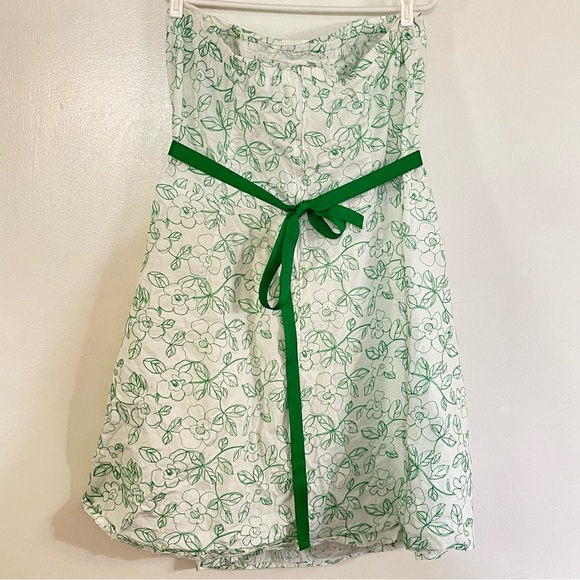 👚Torrid Embroidered Floral Strapless Dress Size 20 - Picture 7 of 7